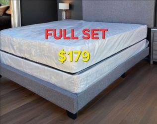 BRAND NEW !! FULL SIZE  $179 // MATTRESS AND BOX SPRING