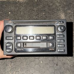 Toyota OEM Radio