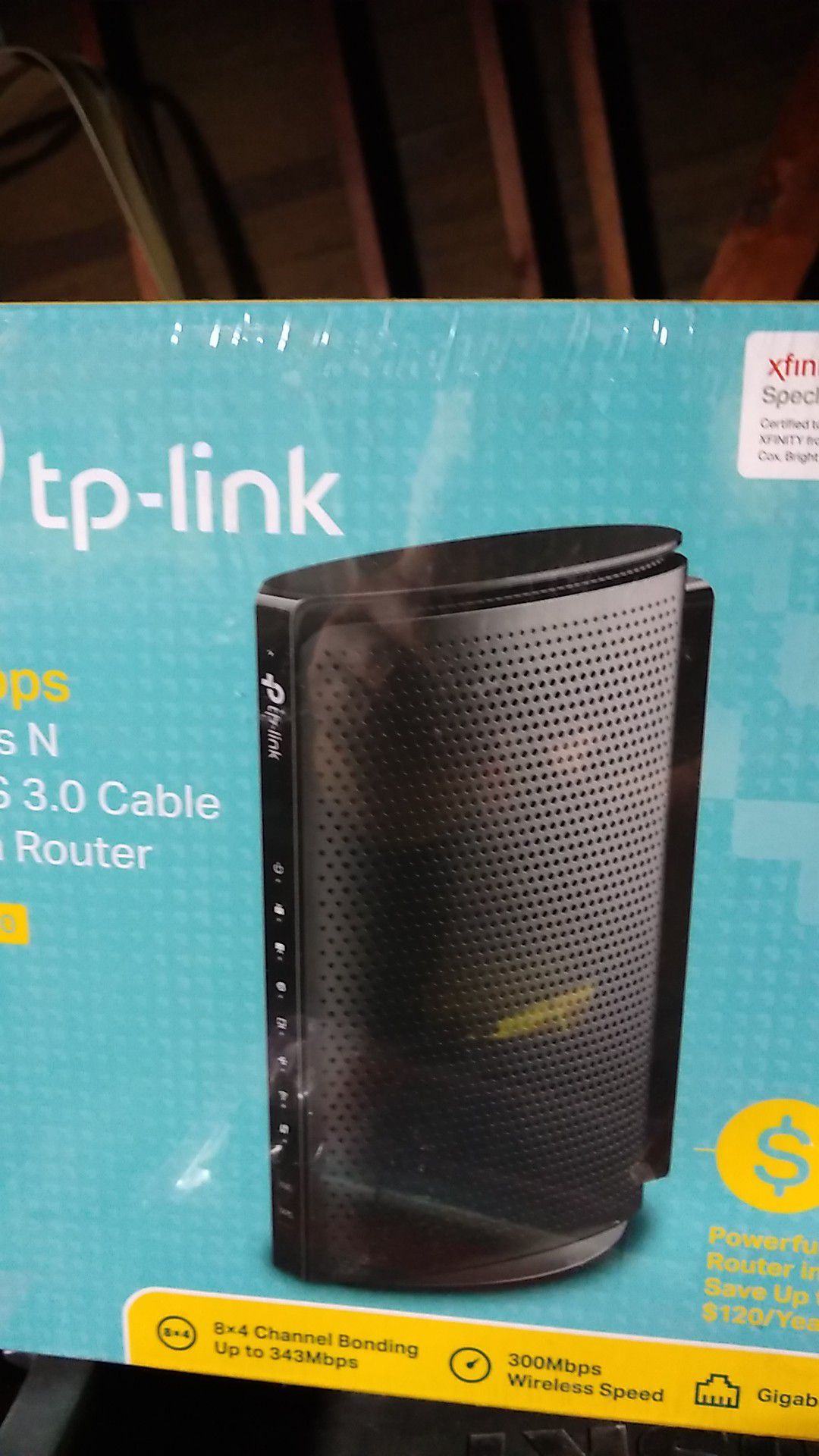 TP-link 300mbps wireless N modem Router