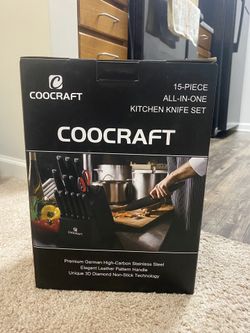 🔪Coocraft Knife 15 PCS Set 🔪