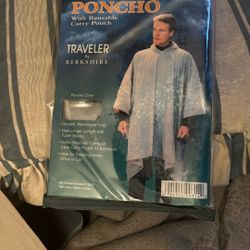 Raincoat poncho