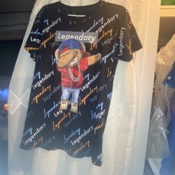 Legendary T-Shirt With Teddy Bear Dabbing On Front Men’s Size Medium