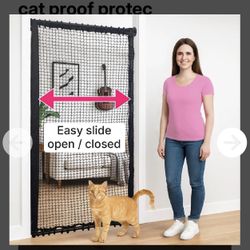 28-45”Tall Cat Gate Safe + Secure cat proof protection Retail $200