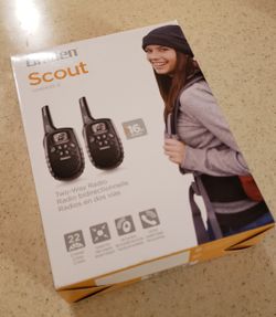 New Uniden Scout GMR1635-2 Two Way Radio FRS GMRS 16 mile