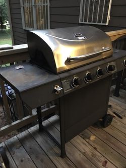 Gas grill by backyard grill BBQ