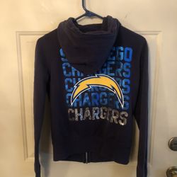 Victoria’s Secret San Diego Chargers Hooded Sweatshirt-Medium