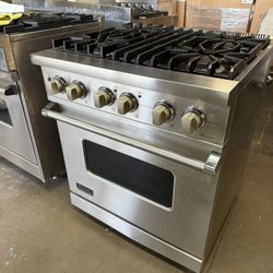 Viking 30” Stainless Steel Gas Range Stove 