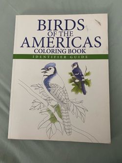 Birds of the Americas coloring book