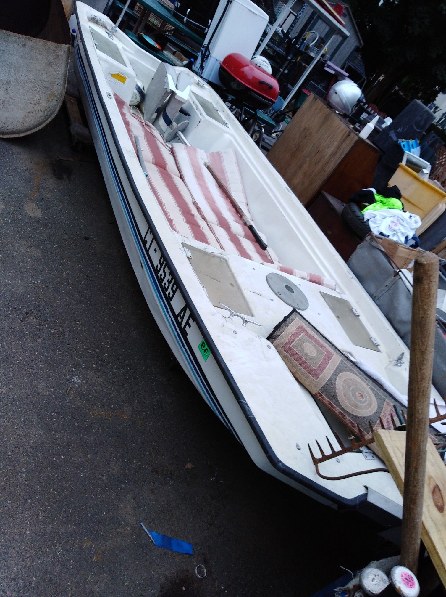Rare wingmaster sandpiper 15ft boat