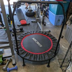 Work Out Trampoline With Handle