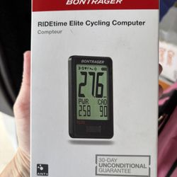 Bontrager Ride time Elite Cycling Computer