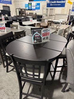 BRAND NEW DINING SET (table and chairs)!! SHOP NOW - PAY LATER!! NO CREDIT CHECK FINANCE AVAILABLE!!
