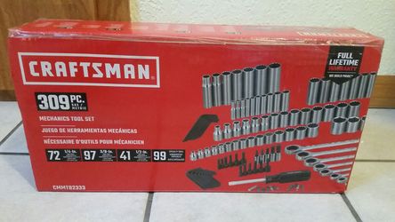 Craftsman 309 2024 piece set