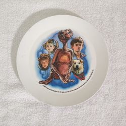 Vintage 1982 Universal Studios E.T. Plate 