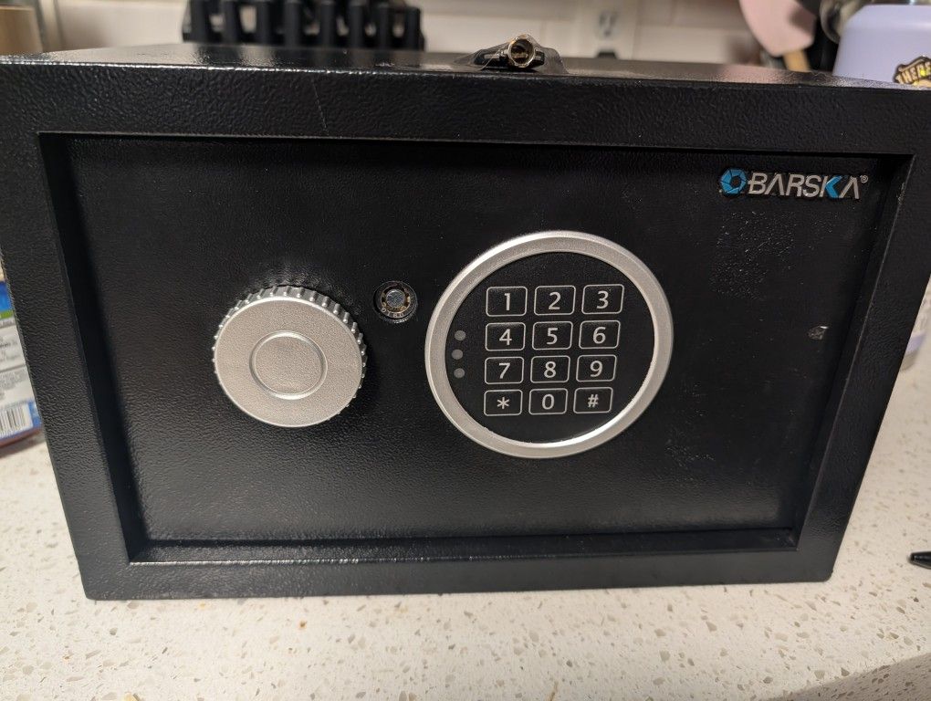 Key And Code Entry Safe