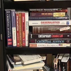 Tall Narrow Black Bookshelf – 5 Shelves