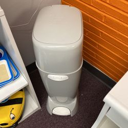 Platex Grey Diaper Genie Complete