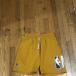 Yellow NBA shorts Worn Once 