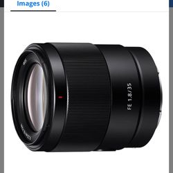 Sony 35mm 1.8f Camera lens Like New !