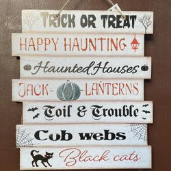 Halloween Sign