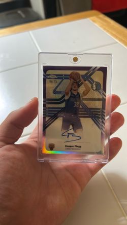 2025-26 Topps Chrome Cooper Flagg Purple Next Stop Signatures Auto RC  /75 🔥ROY🔥