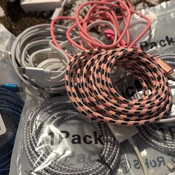 C & USB To Lightening Cords For iPhone