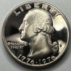Anniversary 1976 S Silver Quarter