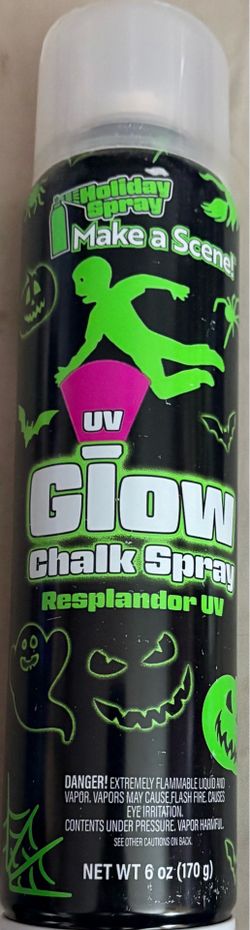 New glow in the dark chalk paint
