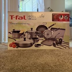 T-fal 20 Piece Set New