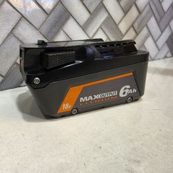 RIDGID
18V 6.0 Ah MAX Output Lithium-Ion Battery