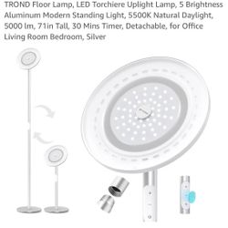 LED Floor Lamp – Modern Torchiere Uplight