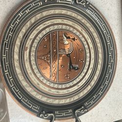 Greece Copper Tray Art