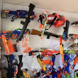 Huge Nerf Gun Lot! (selling as a Lot For Now)