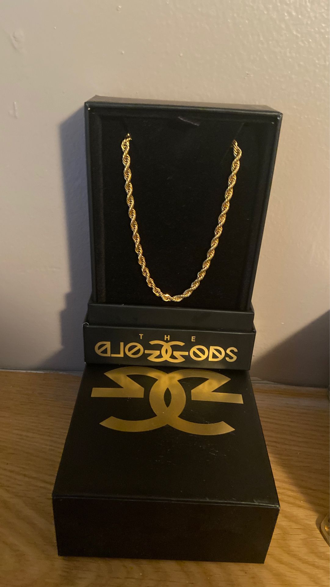 Gold Gods Rope Chain 28”