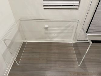 Acrylic desk