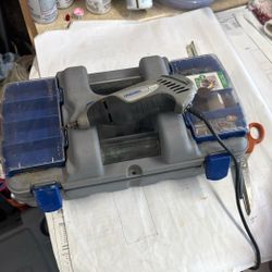 Dremel 400 Xpr With Accessories Case Accessories And Lots Of Bits And Blades 
