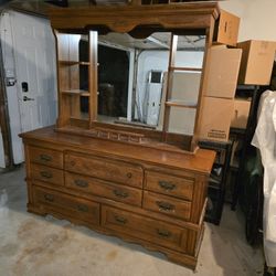 Bedroom Furniture Set - Dresser, Chest, Queen size - Full size headboard and footboard. Best Offers Accepted!