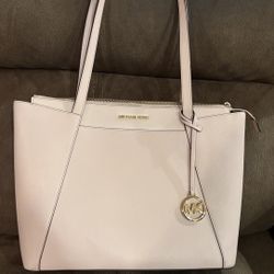 Light Pink Michael Kors Tote Purse 
