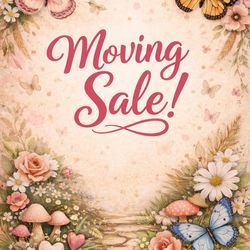 Moving sale