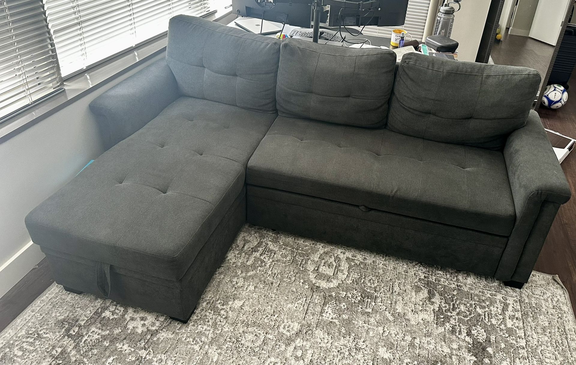 Dark Grey Sofa Daybed