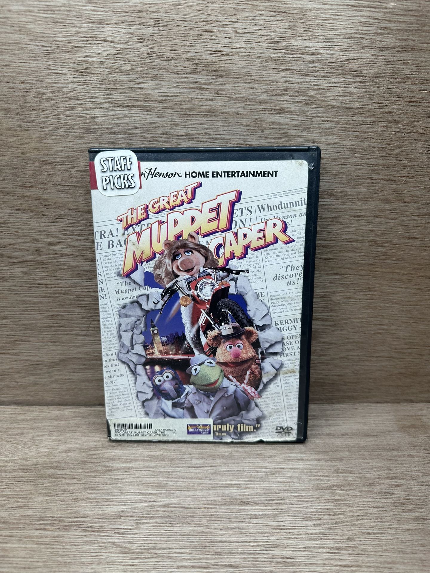Jim Henson The Great Muppet Caper DVD