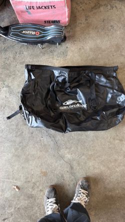 Grundens large waterproof duffle bag