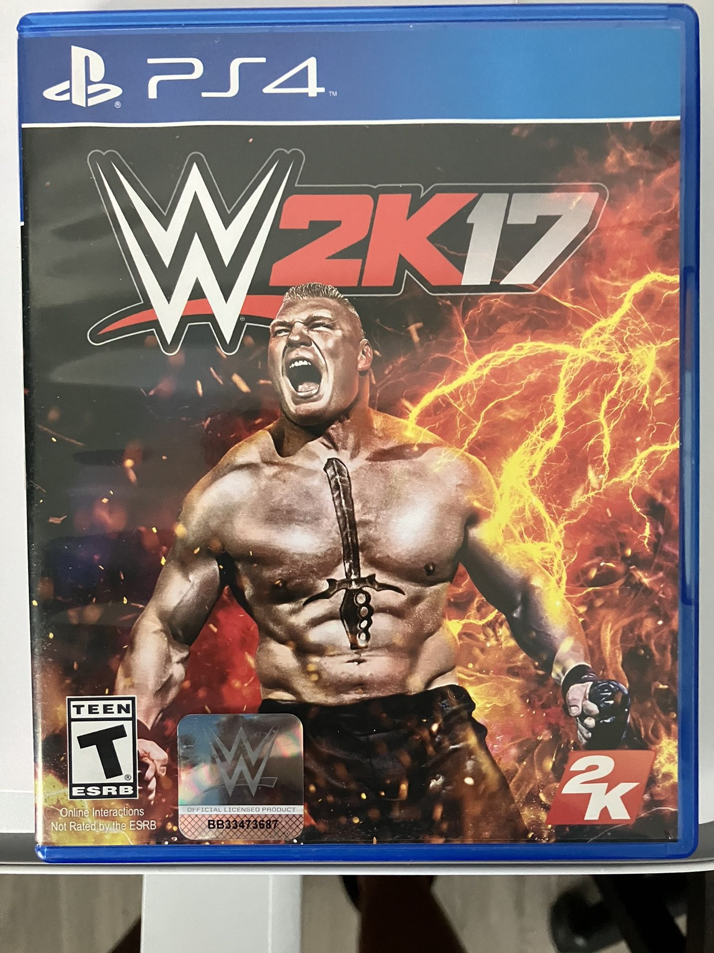 W2K17 PS4 Wrestling PS4