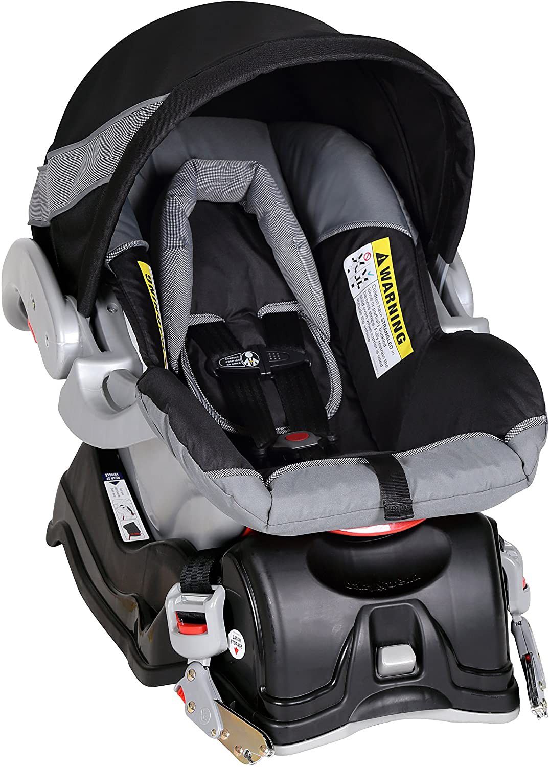 Car Seat with Base & Stroller combo