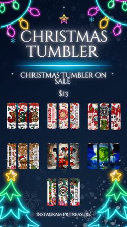 Christmas Tumbler 