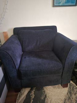 Big Blue Comfy Chair