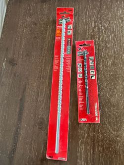 2 New in Package Masonry Bits