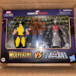Marvel Legends Gamerverse Wolverine And Silver Samurai