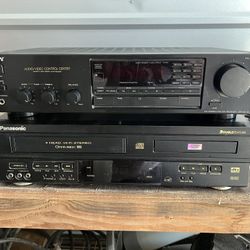 Cd/Vhs cassette Player Audio Controller 