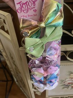 Bows (Jojo Siwa) 7 Day Bow Set .. NEW